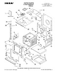 Diagram for 01 - Oven Parts
