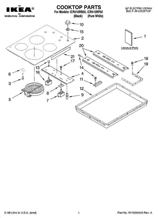 Diagram for ICR410RP02