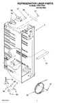 Diagram for 02 - Refrigerator Liner Parts