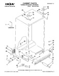 Diagram for 01 - Cabinet Parts