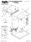 Diagram for 01 - Top And Console Parts
