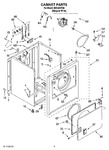 Diagram for 02 - Cabinet Parts