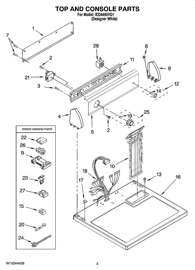 Diagram for IED4400VQ1