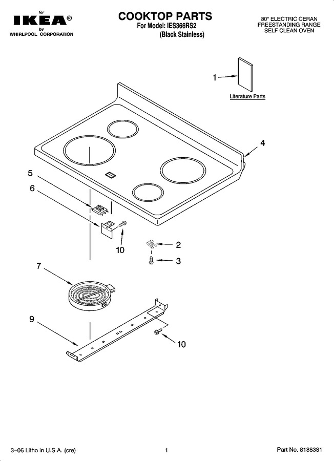 Diagram for IES366RS2