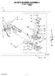 Diagram for 03 - 8318272 Burner Assembly