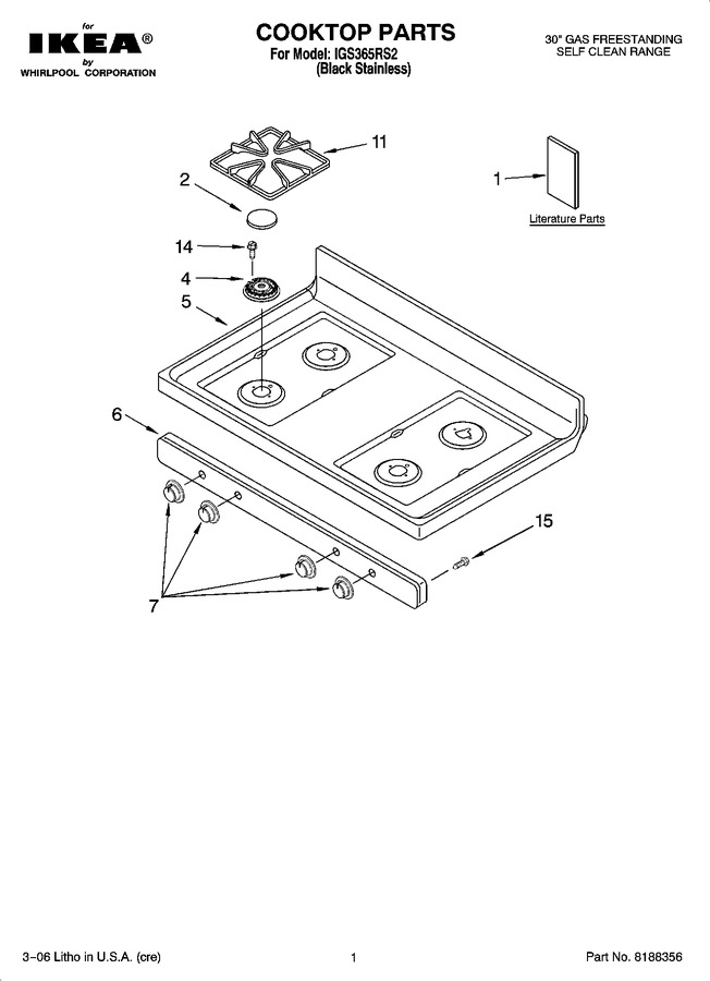 Diagram for IGS365RS2