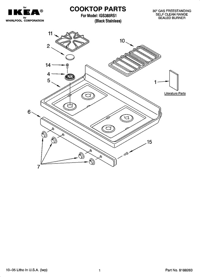 Diagram for IGS385RS1