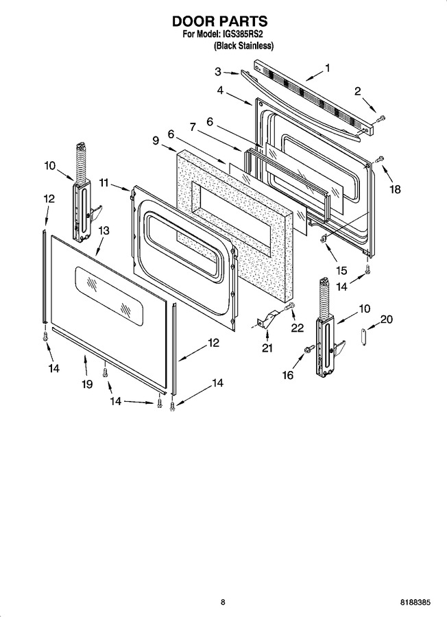 Diagram for IGS385RS2