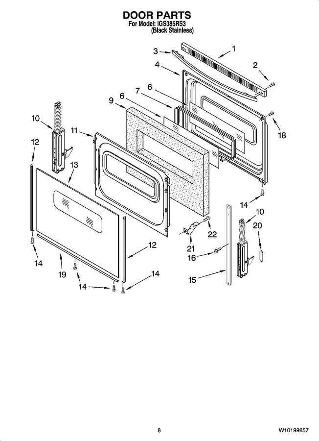 Diagram for IGS385RS3