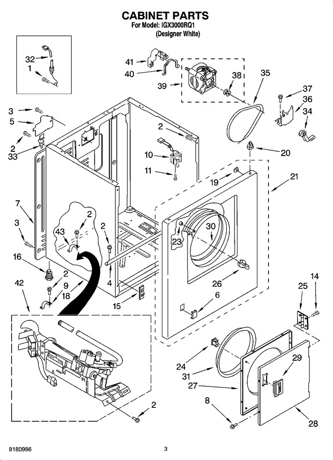 Diagram for IGX3000RQ1