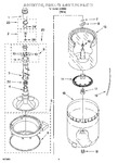 Diagram for 03 - Agitator, Basket And Tub Parts