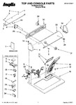 Diagram for 01 - Top And Console Parts