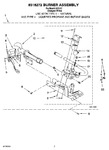 Diagram for 04 - 8318272 Burner Assembly