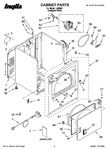 Diagram for 01 - Cabinet Parts