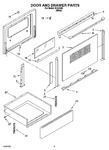 Diagram for 03 - Door And Drawer Parts