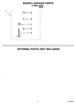 Diagram for 10 - Miscellaneous  Parts, Optional Parts (not Included)
