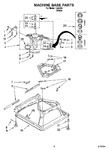 Diagram for 05 - Machine Base Parts