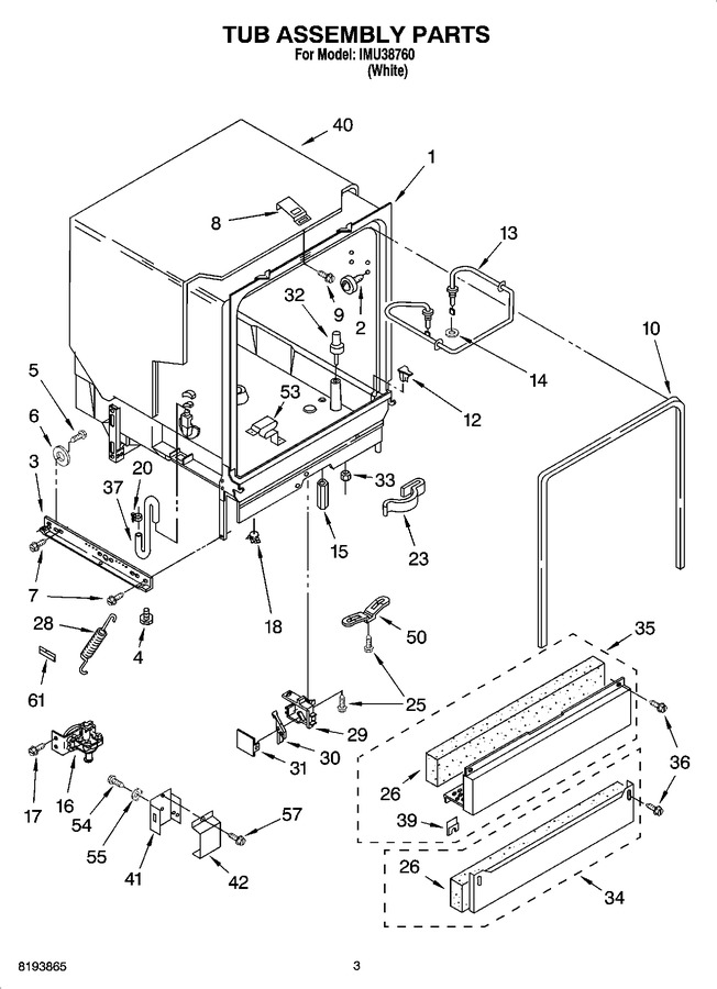 Diagram for IMU38760