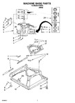 Diagram for 04 - Machine Base Parts