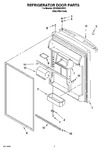 Diagram for 04 - Refrigerator Door Parts