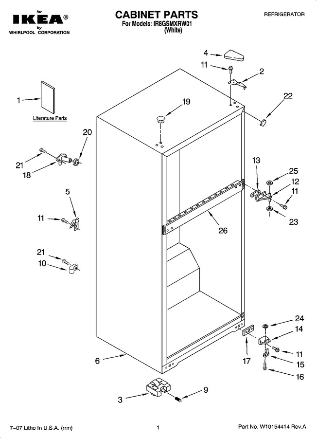 Diagram for IR8GSMXRW01