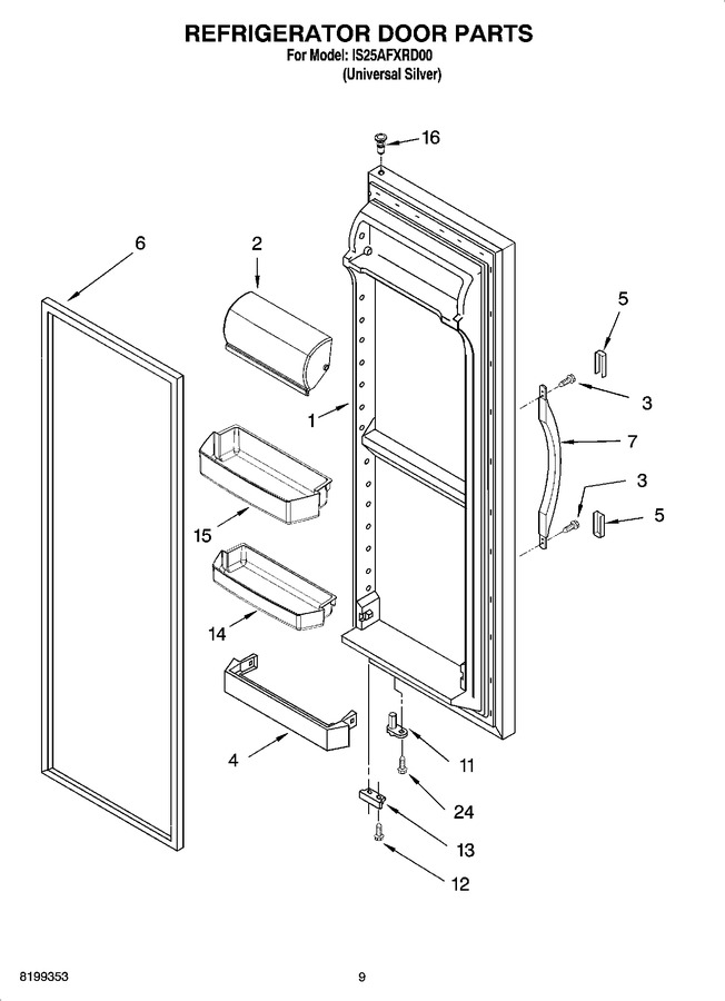 Diagram for IS25AFXRD00