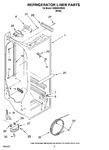 Diagram for 02 - Refrigerator Liner Parts