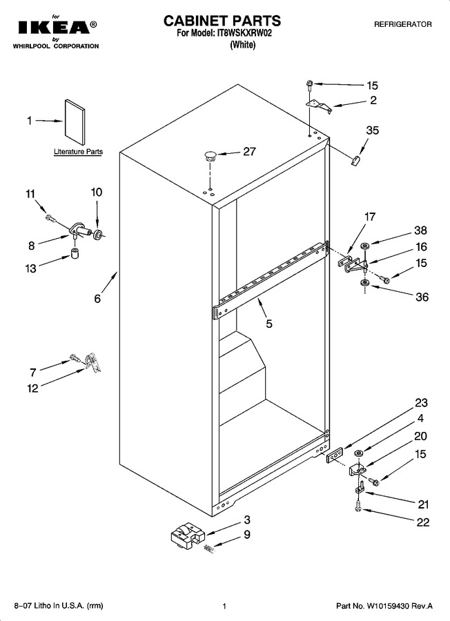 Diagram for IT8WSKXRW02