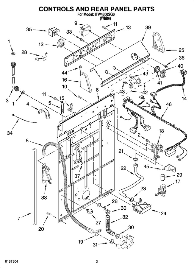 Diagram for ITW4300SQ0