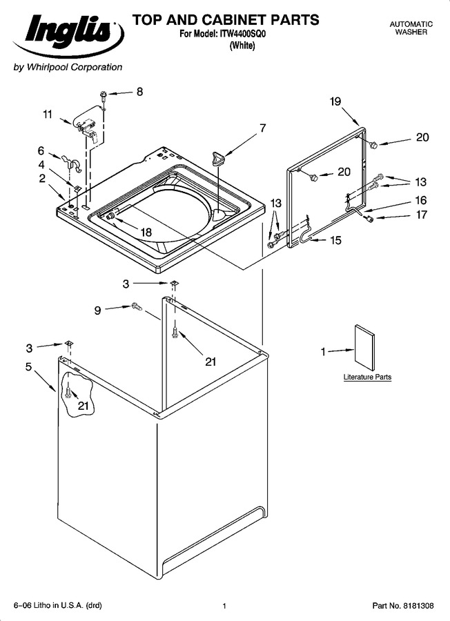 Diagram for ITW4400SQ0