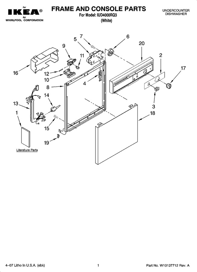 Diagram for IUD4000RQ3