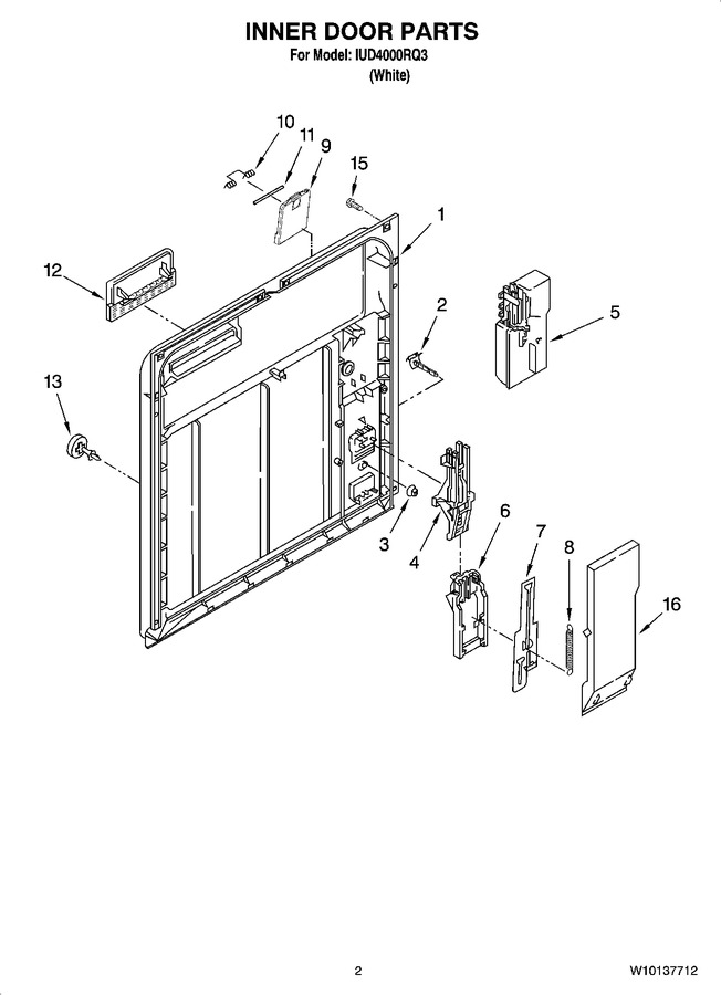 Diagram for IUD4000RQ3