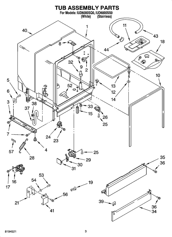 Diagram for IUD6000SQ0
