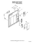 Diagram for 02 - Inner Door Parts