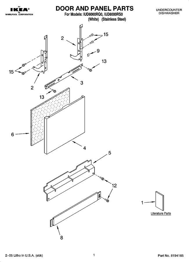 Diagram for IUD8000RQ0