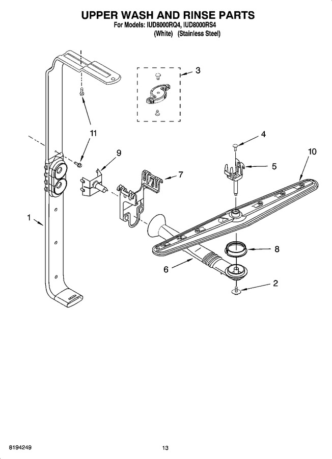 Diagram for IUD8000RS4