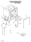 Diagram for 07 - Tub And Frame Parts