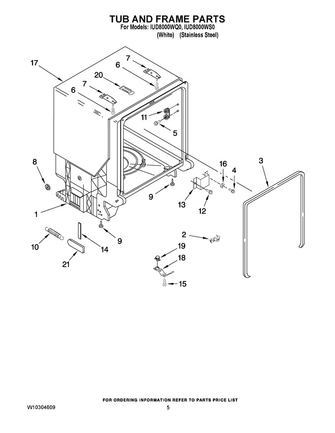 Diagram for IUD8000WQ0