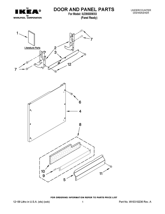 Diagram for IUD9500WX0
