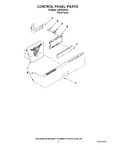 Diagram for 02 - Control Panel Parts