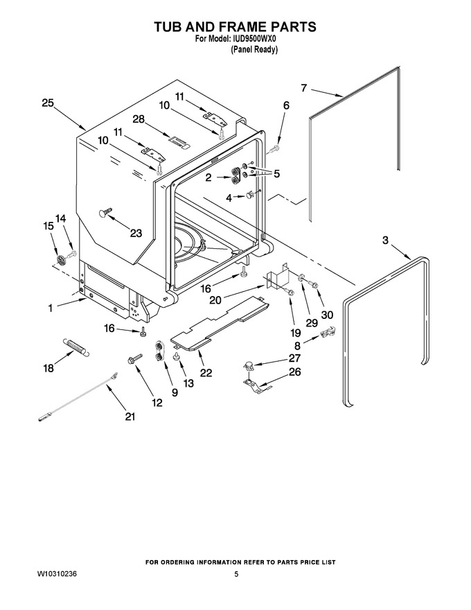 Diagram for IUD9500WX0