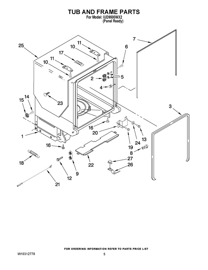 Diagram for IUD9500WX2