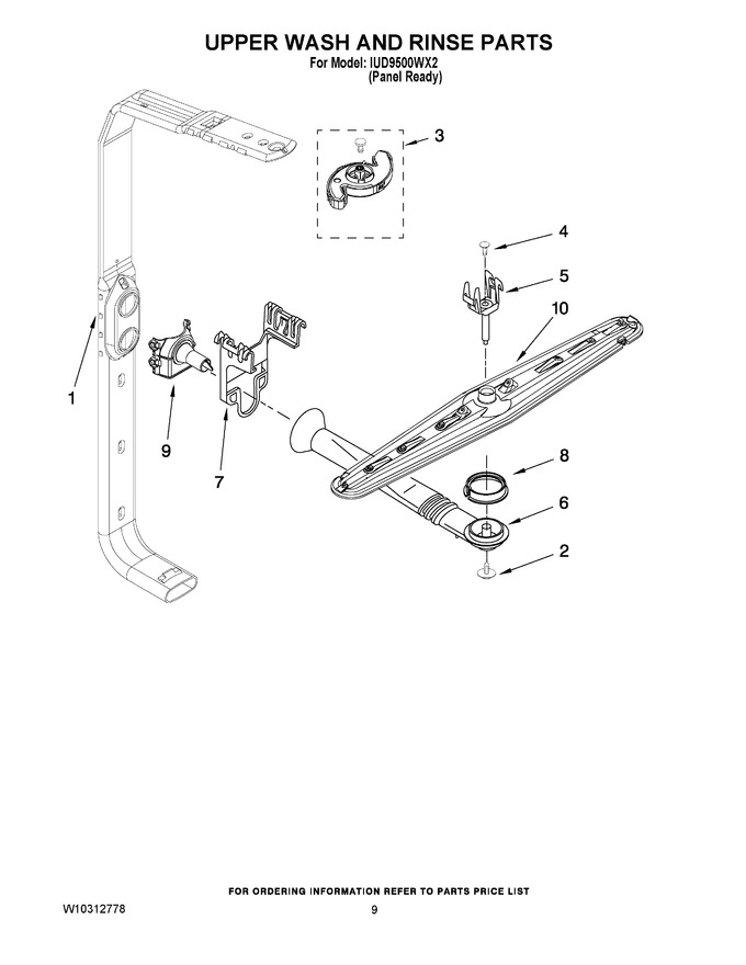 Diagram for IUD9500WX2