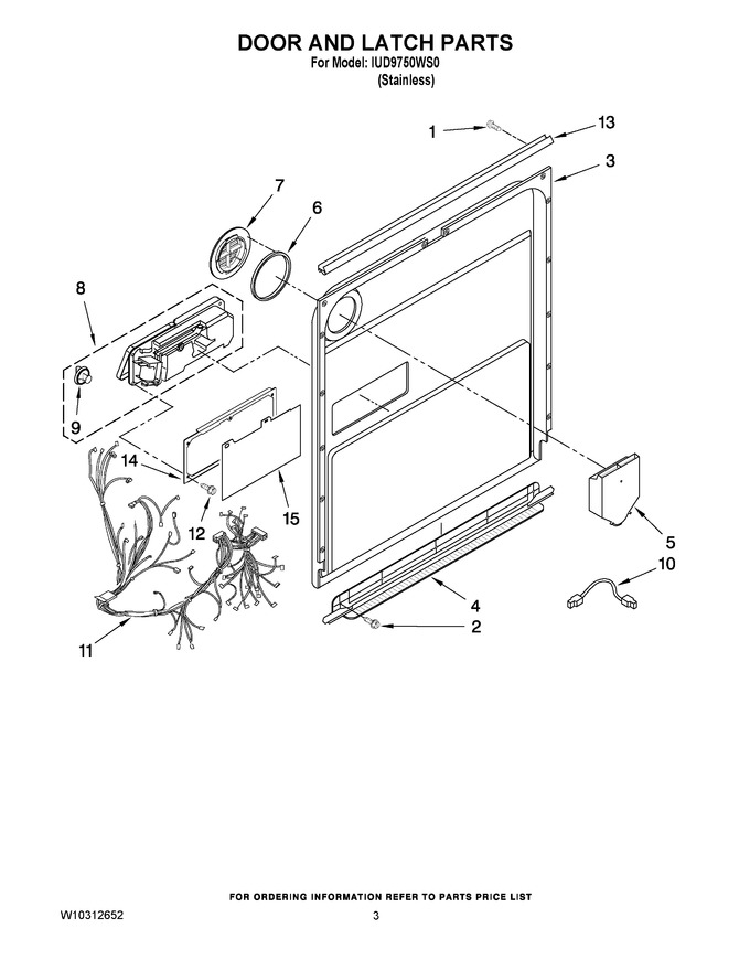 Diagram for IUD9750WS0