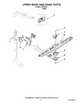 Diagram for 10 - Upper Wash And Rinse Parts