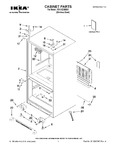 Diagram for 01 - Cabinet Parts