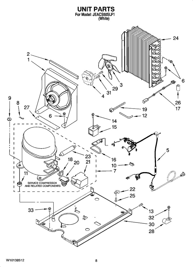Diagram for JEACS50SLF1