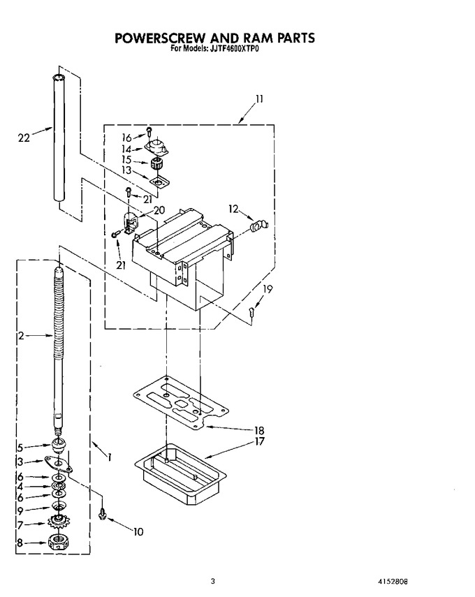 Diagram for JJTU4600XTP0