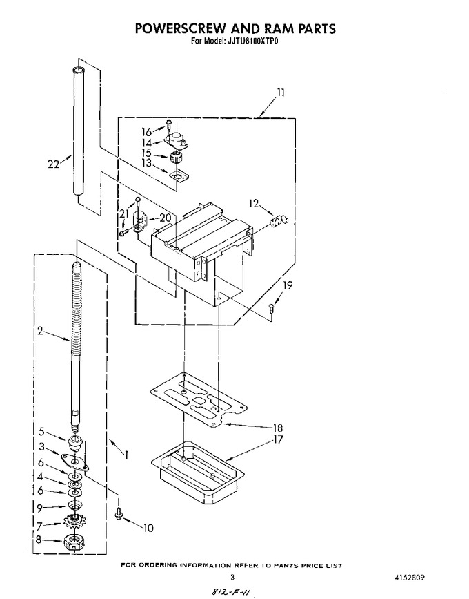 Diagram for JJTU8100XTP0