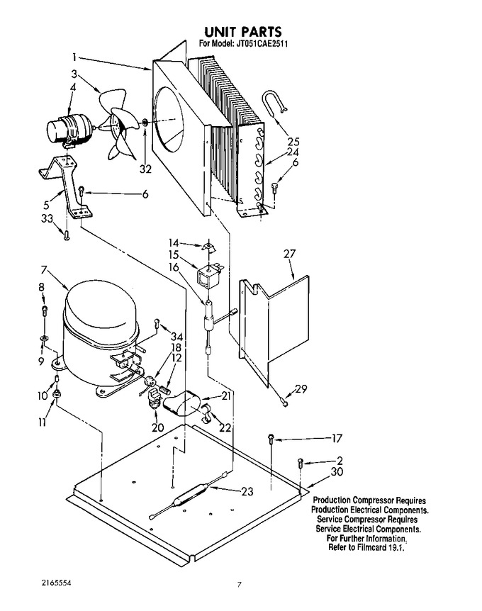 Diagram for JT051CAE2511